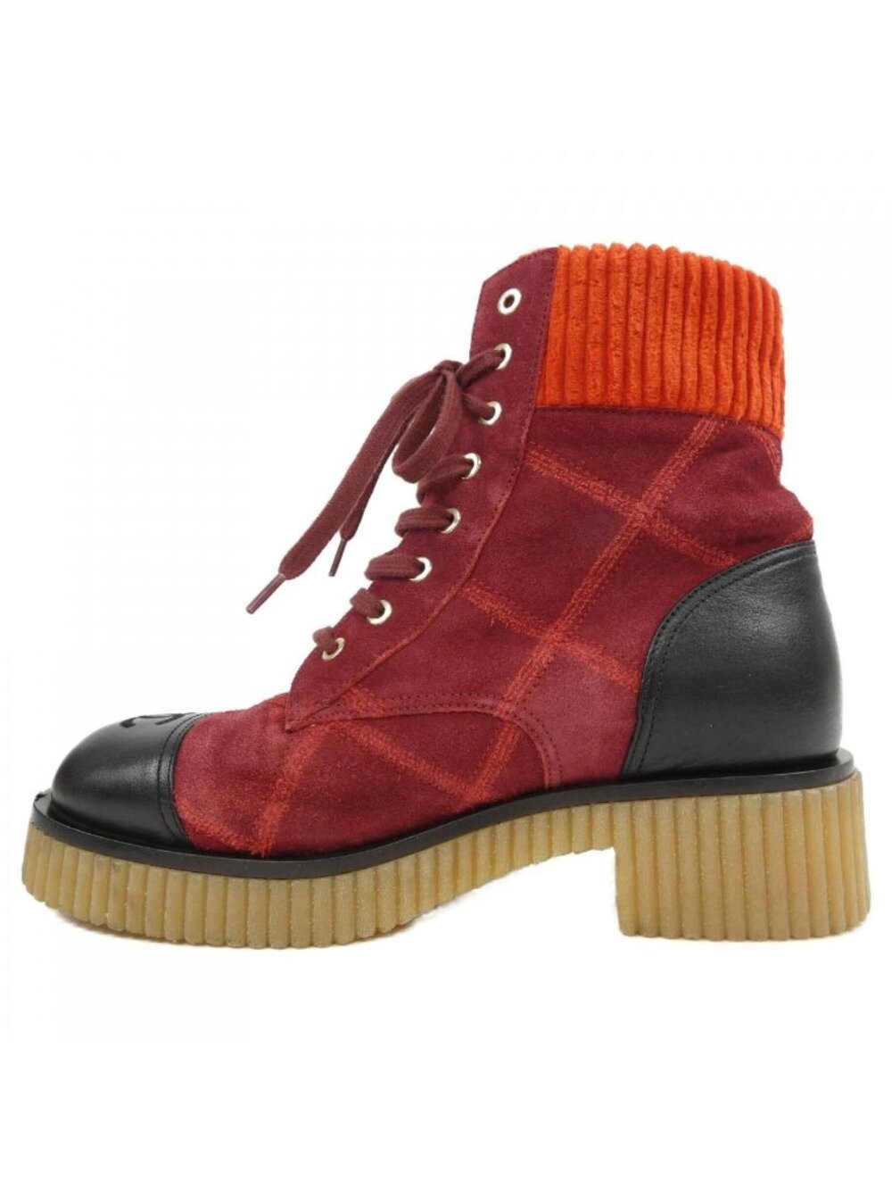 Chanel Size 40 Red Boots - Picture 2 of 6